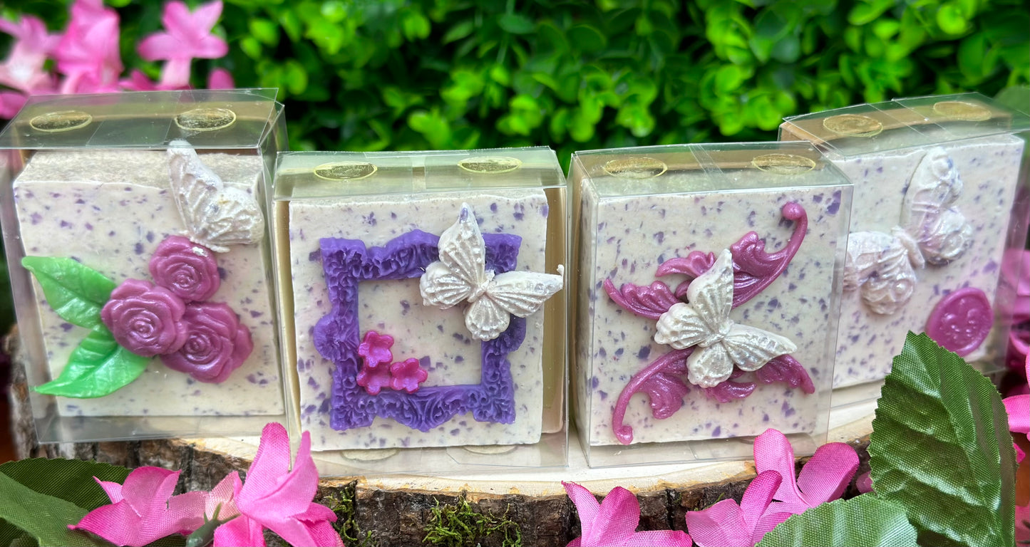Soap Gallery White Butterfly (BACK by popular demand, limited)(Garden Party Collection)
