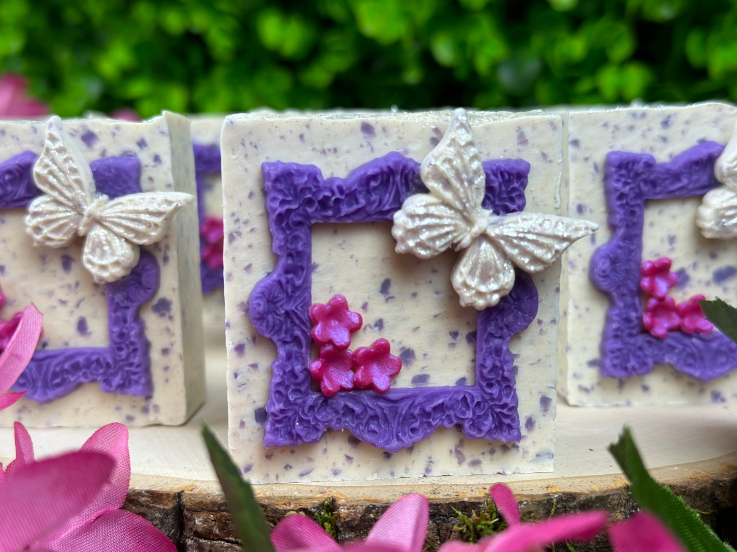 Soap Gallery Frame Butterfly (Garden Party Collection, limited)(Garden Party Collection)