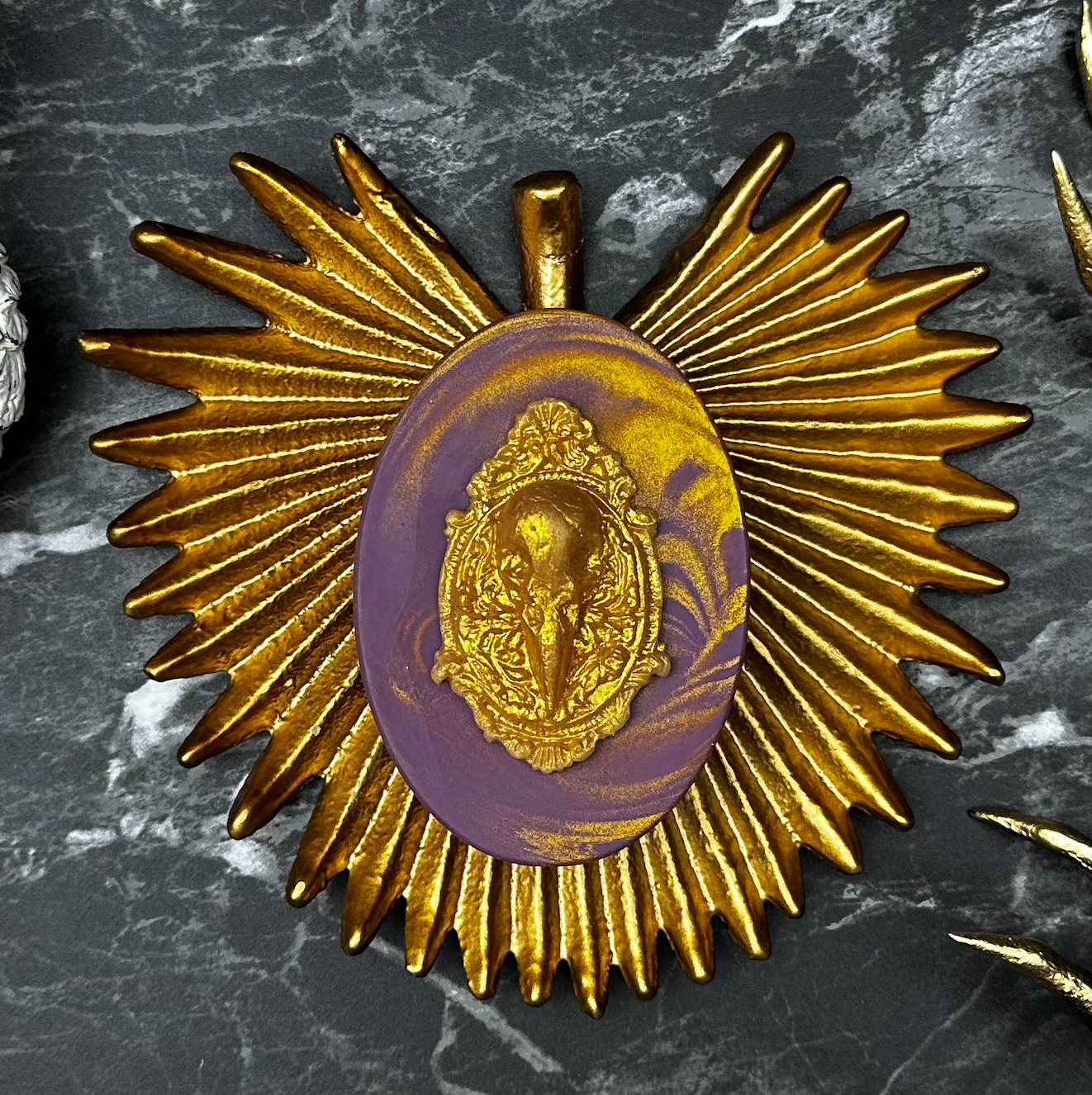 Golden Raven (Victorian Goth)