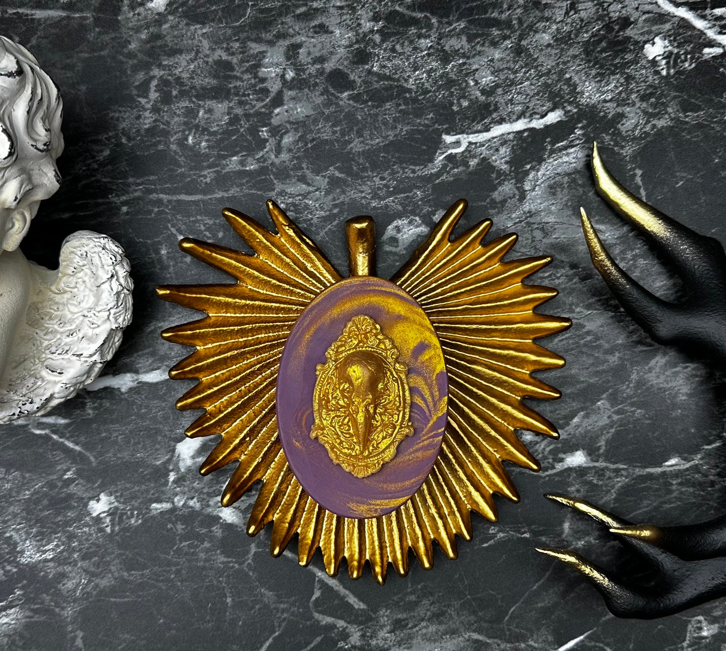 Golden Raven (Victorian Goth)