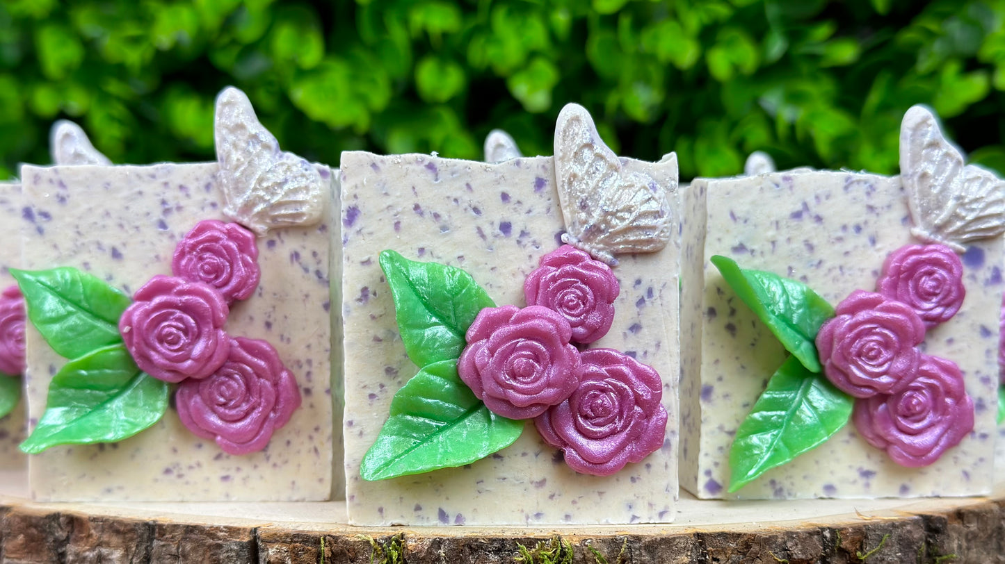 Soap Gallery Green Petal Butterfly (Garden Party Collection)