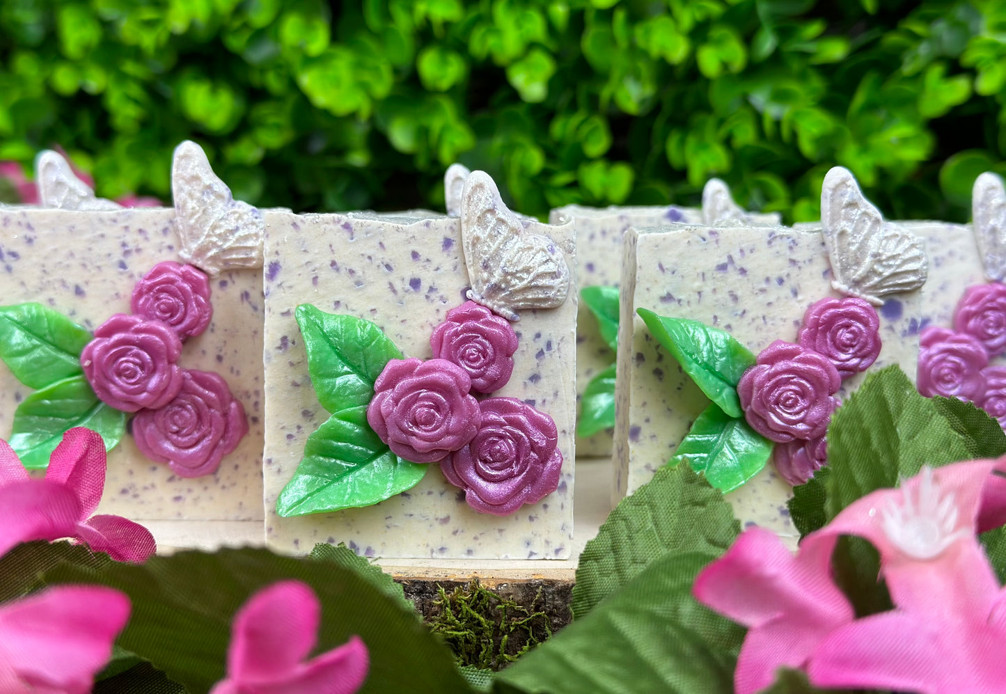 Soap Gallery Green Petal Butterfly (Garden Party Collection)
