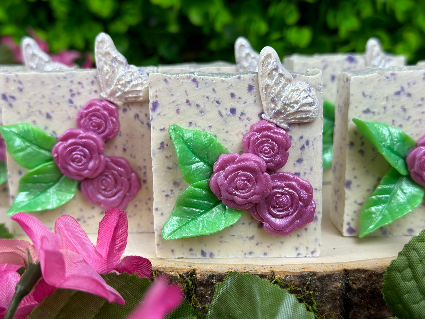 Soap Gallery Green Petal Butterfly (Garden Party Collection)