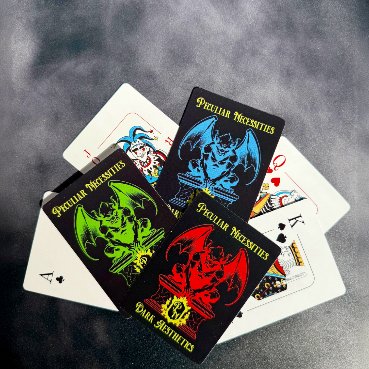 PlaYing Cards (red GargoYle)