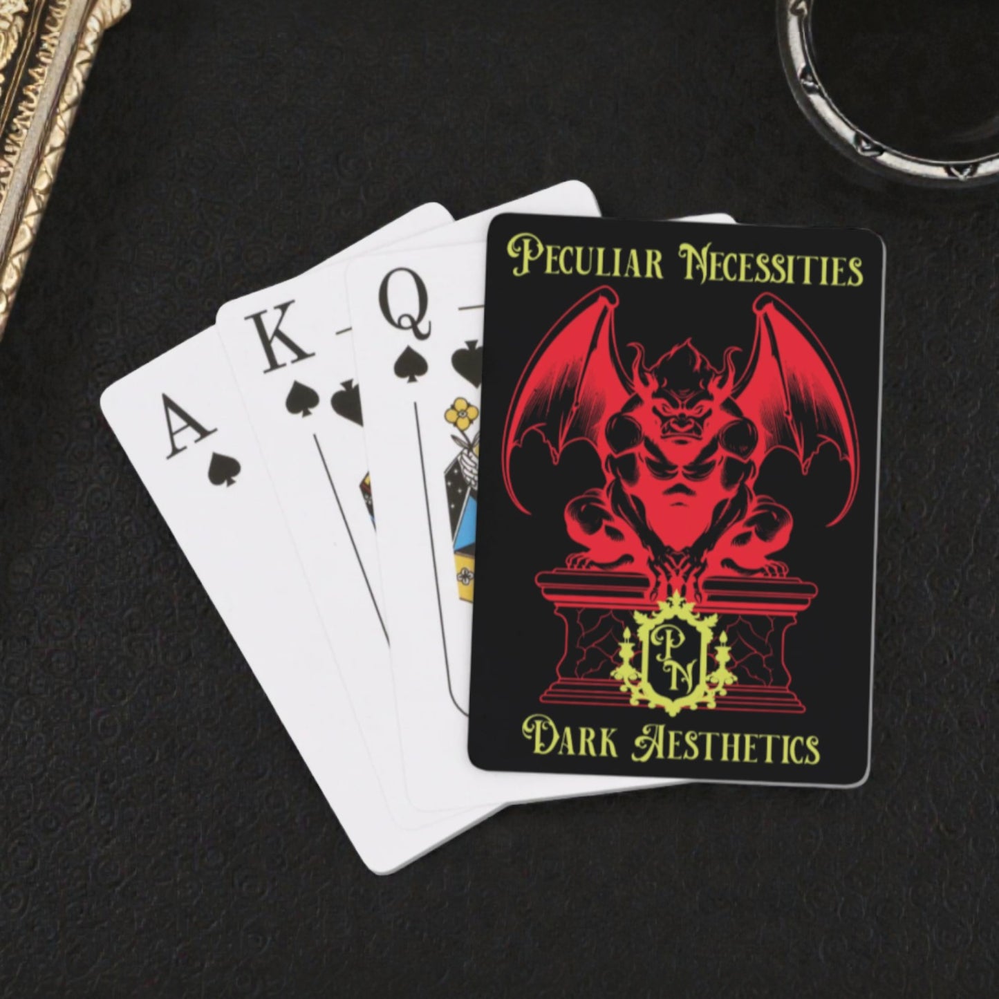 PlaYing Cards (blue GargoYle)