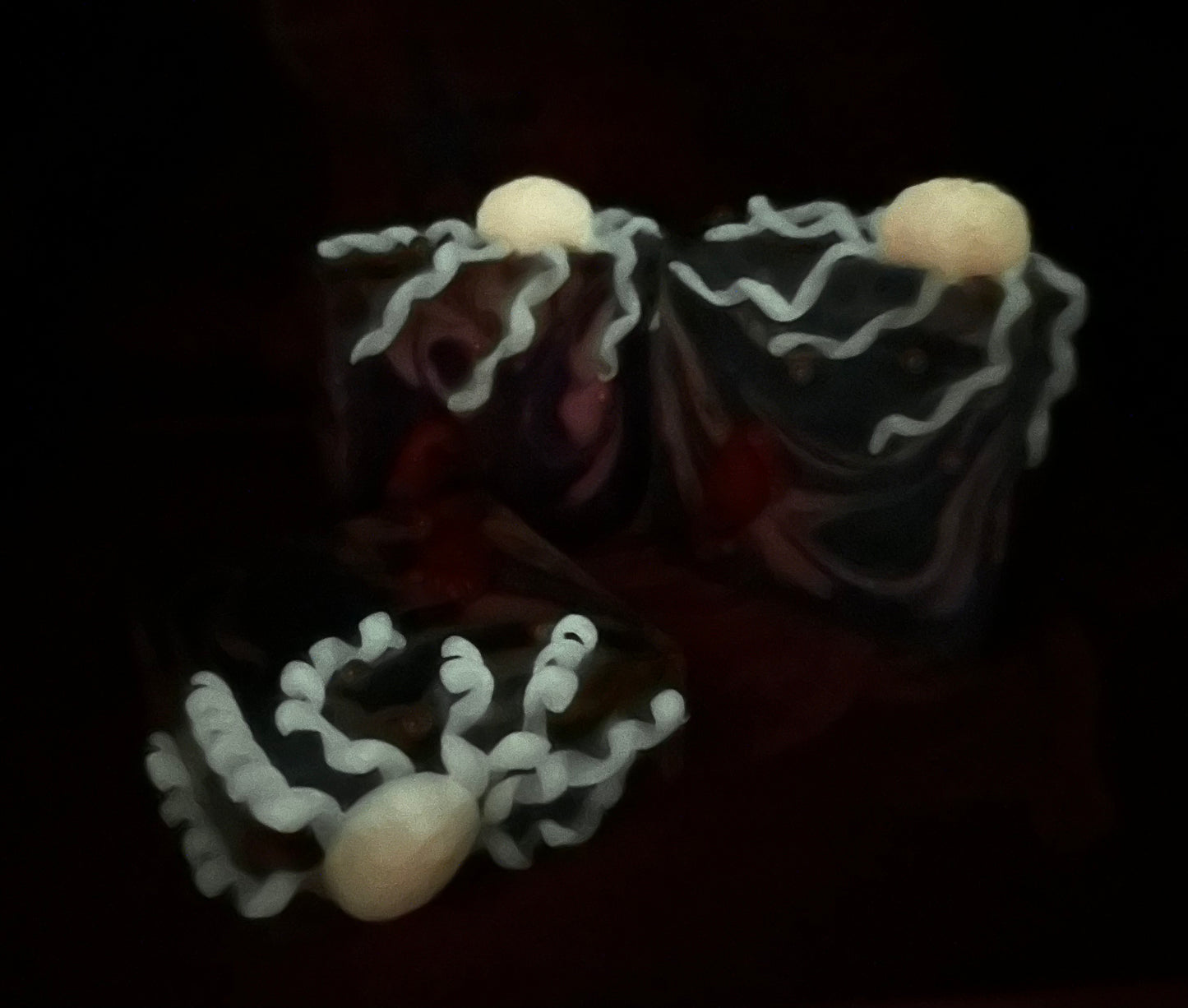 Soap Gallery Glow Jellyfish & Seahorse on Green Waves (Under the Sea Collection)