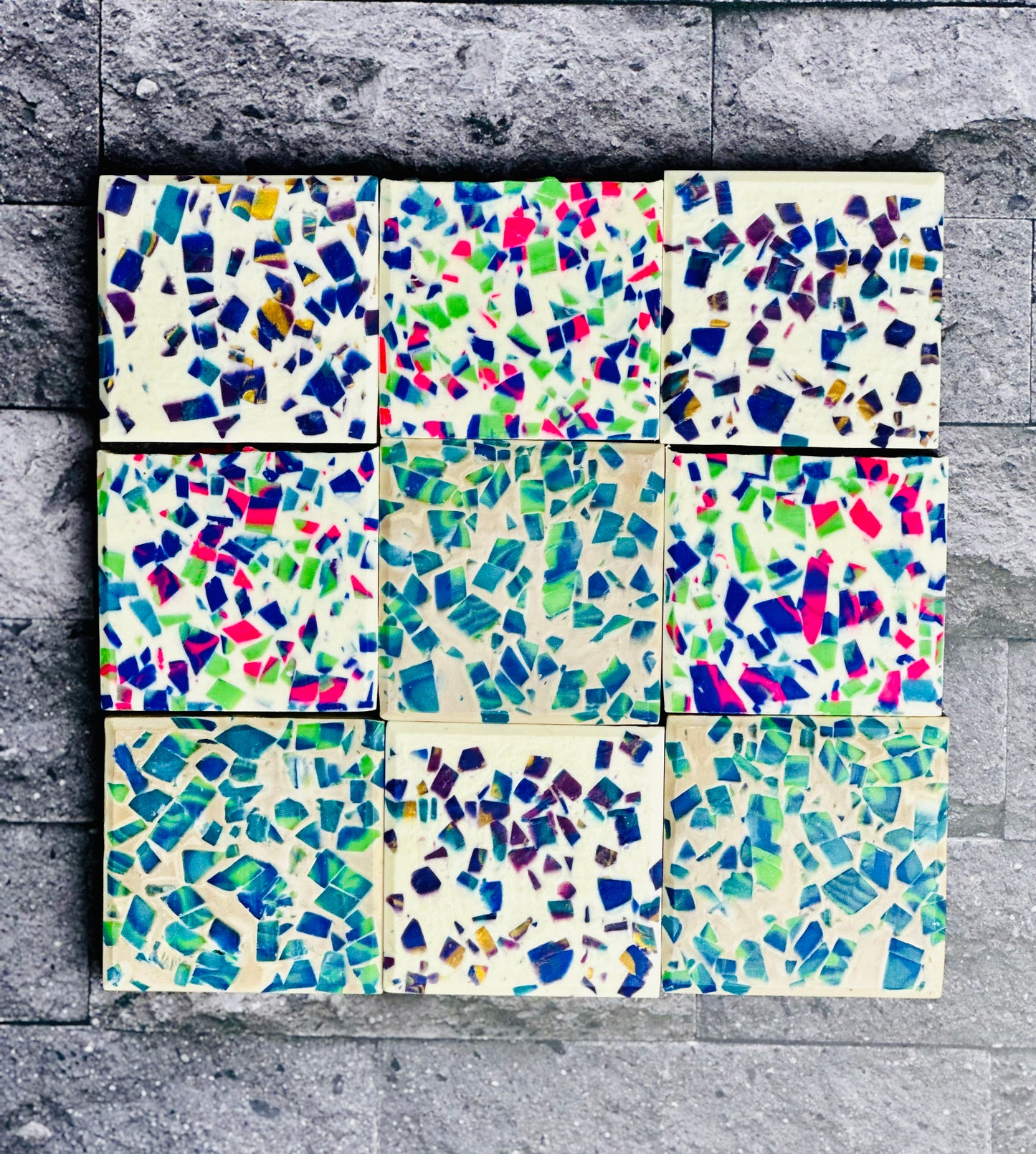 The Cubes & Tiles Collection (Blackberry Fizz)