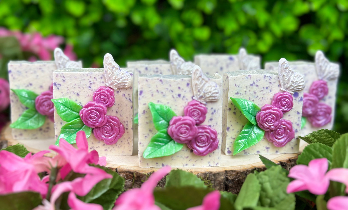 Soap Gallery Green Petal Butterfly (Garden Party Collection)