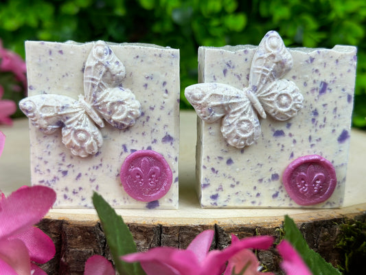 Soap Gallery White Butterfly (BACK by popular demand, limited)(Garden Party Collection)